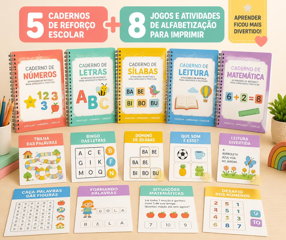Kit completo de atividades